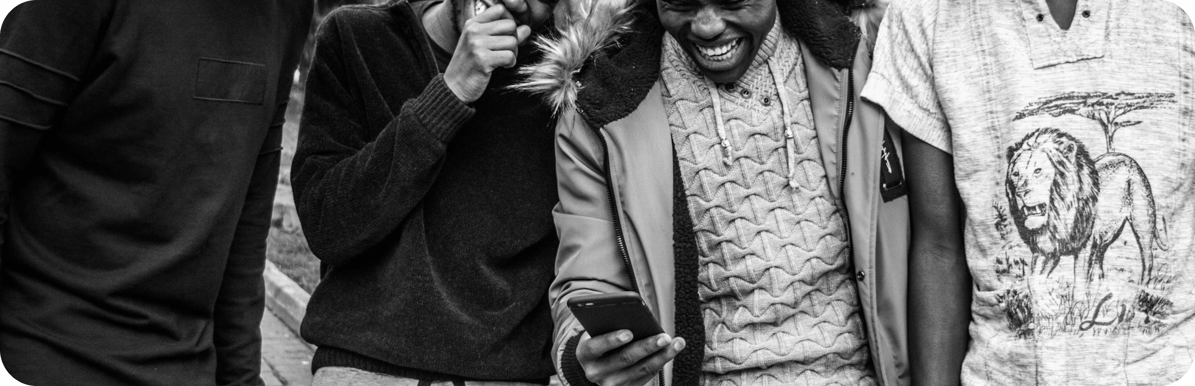 friends smiling